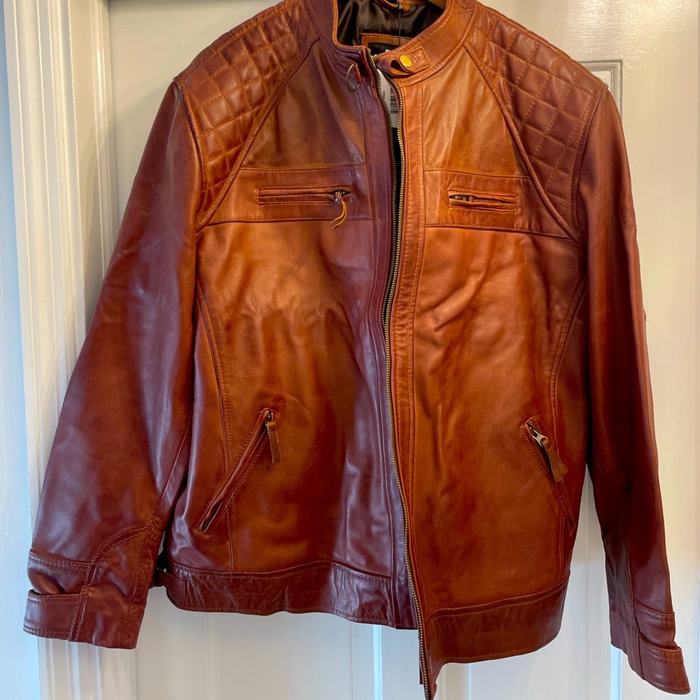 Leather Biker Jacket